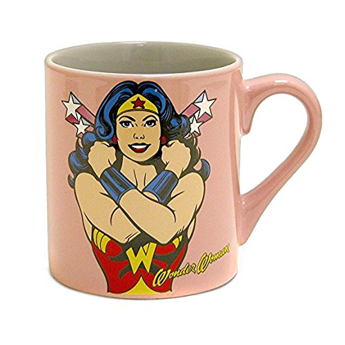 Silver Buffalo Wonder Woman Stars Can Cooler